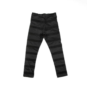 Black Jeans with corduroy stripes