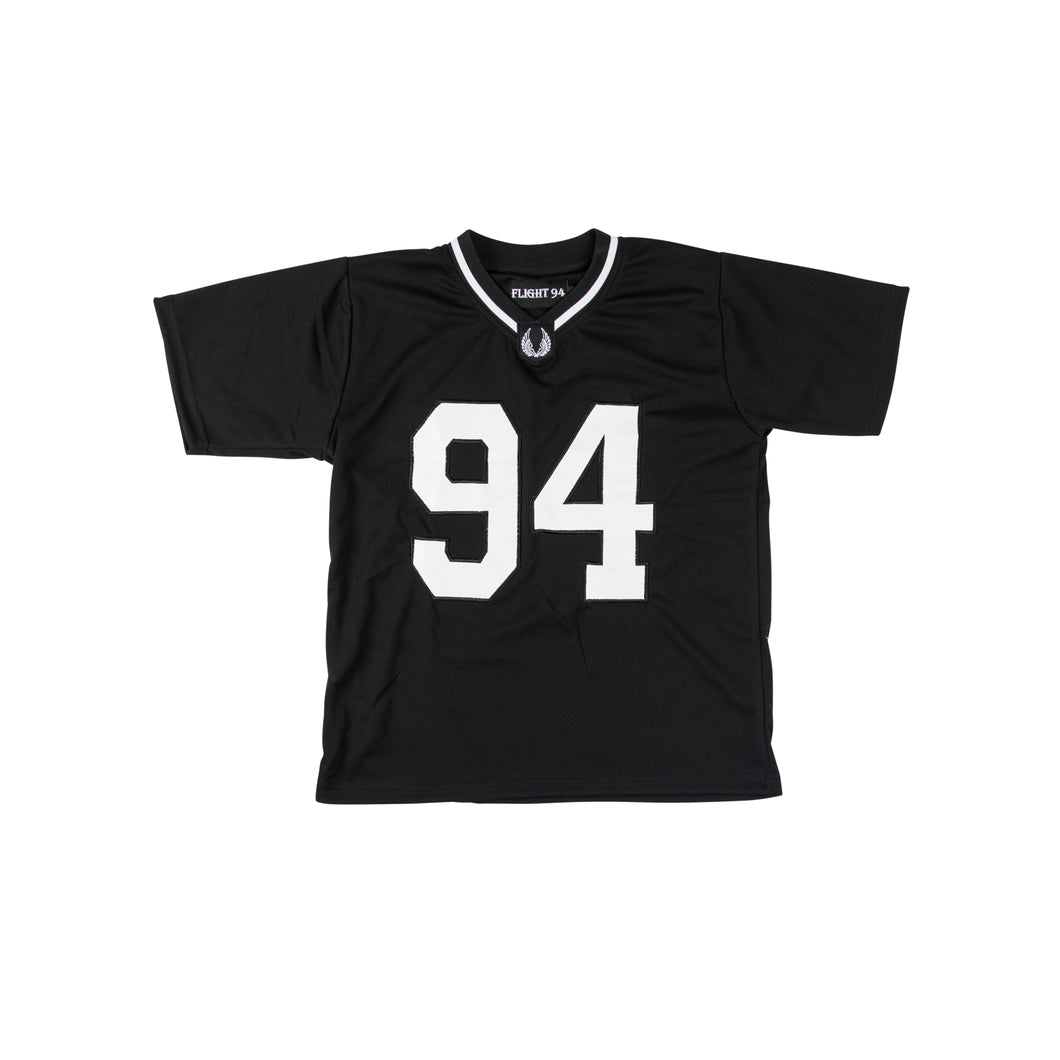 Black football jersey